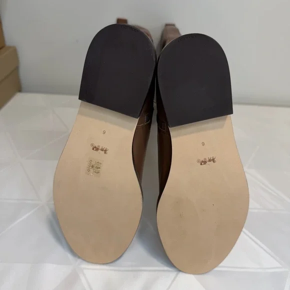 Coach Women's Marlin Horse Riding Boot Brown Size 6 B NWOB - Picture 8 of 10